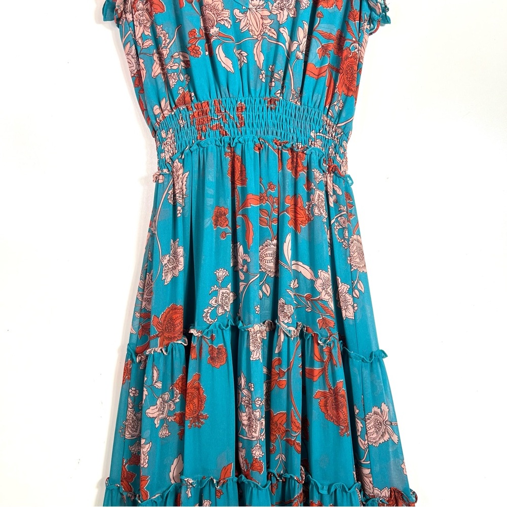 MISA Los Angeles Floral Sleeveless Maxi Dress Medium - Picture 5 of 13